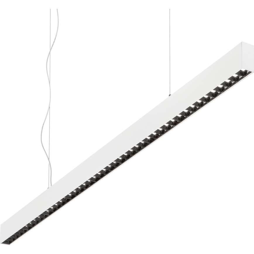 Ideal Lux - Lampadario a sospensione con cavo OFFICE LED/30W/230V 3000K CRI 90 bianco