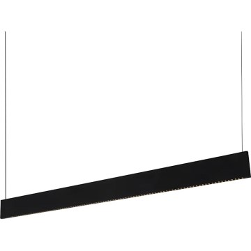Ideal Lux - Lampadario a sospensione con cavo STEEL LED/24W/230V 3000K CRI 90 120 cm nero