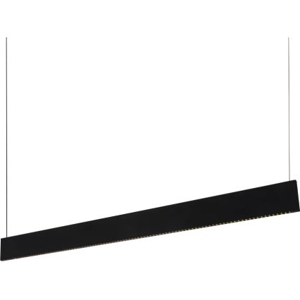 Ideal Lux - Lampadario a sospensione con cavo STEEL LED/24W/230V 3000K CRI 90 120 cm nero