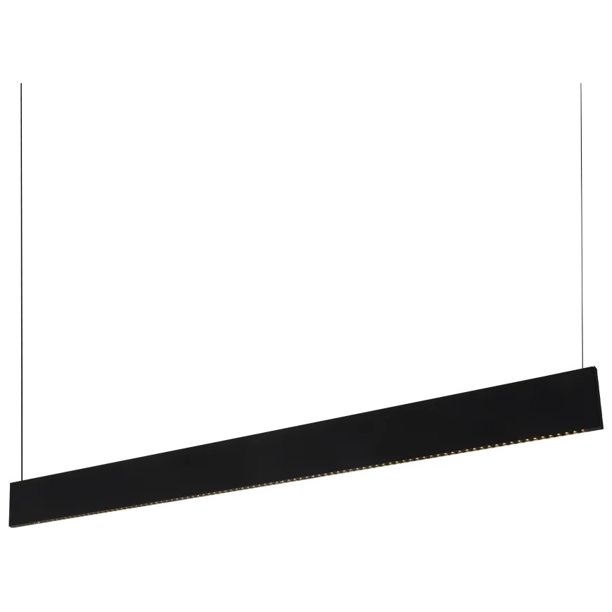 Ideal Lux - Lampadario a sospensione con cavo STEEL LED/24W/230V 3000K CRI 90 120 cm nero
