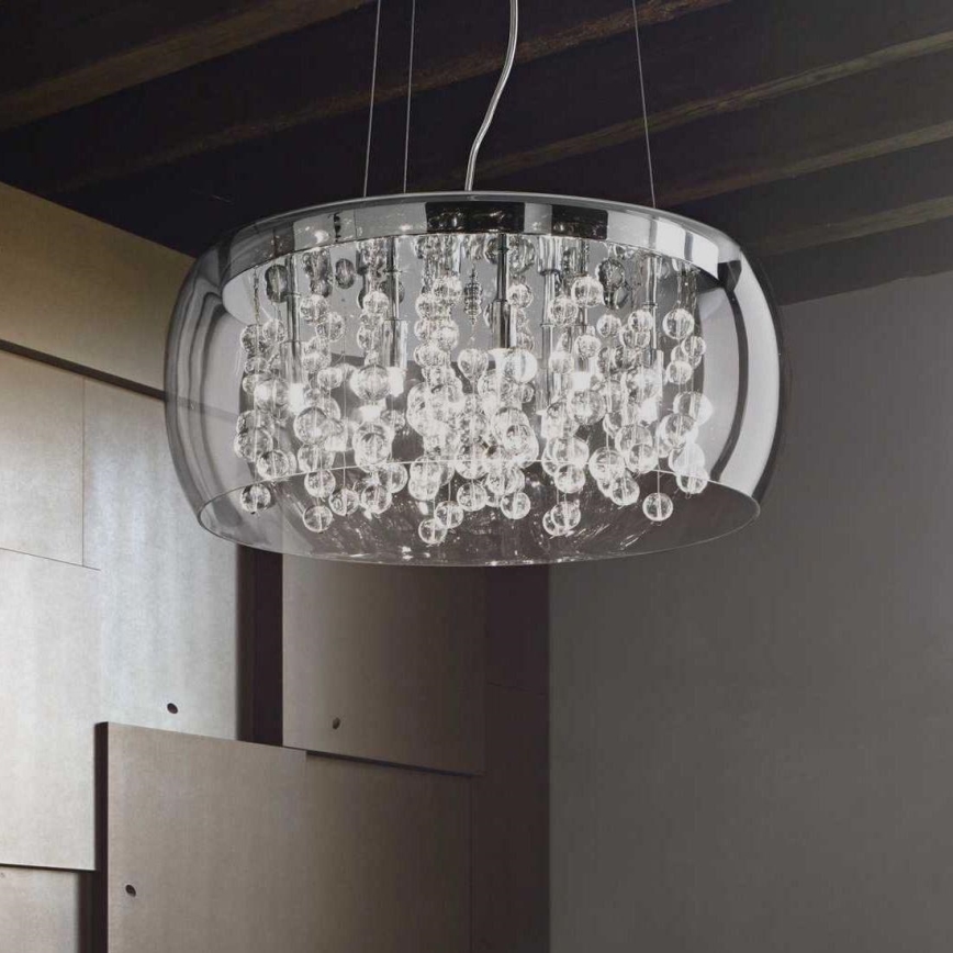 Ideal Lux – Lampadario a sospensione con filo AUDI 8×G9/40W/230V