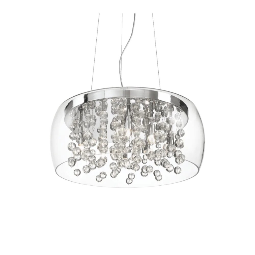 Ideal Lux – Lampadario a sospensione con filo AUDI 8×G9/40W/230V