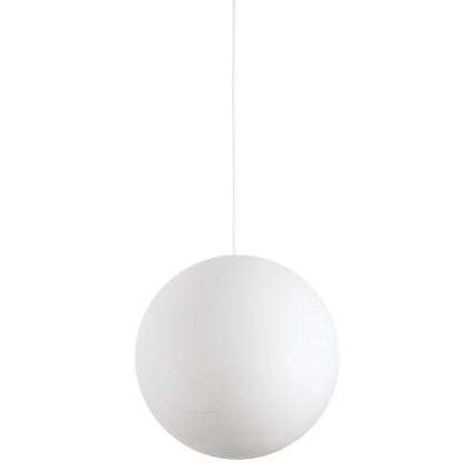 Ideal Lux - Lampadario a sospensione con filo CARTA 1xE27/25W/230V diametro 40 cm bianco
