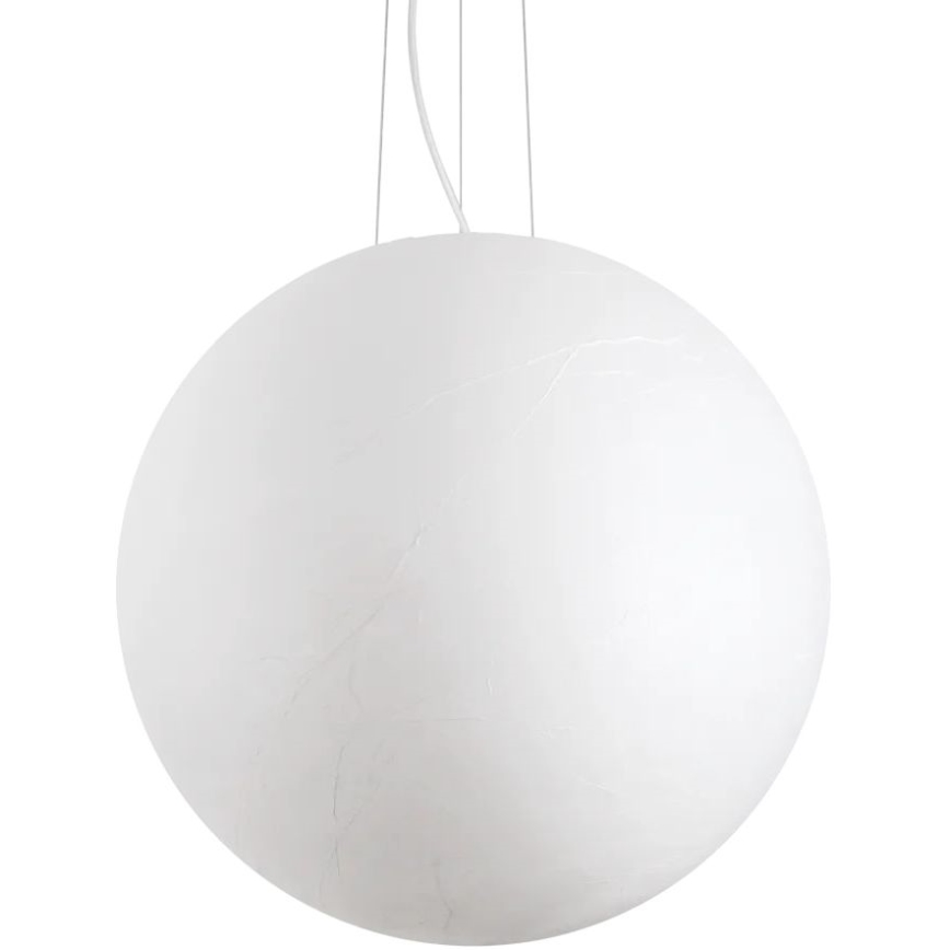 Ideal Lux - Lampadario a sospensione con filo CARTA 1xE27/60W/230V diametro 60 cm bianco