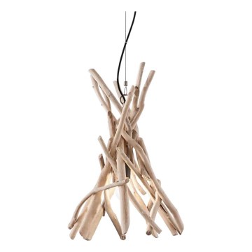 Ideal Lux - Lampadario a sospensione con filo DRIFTWOOD 1xE27/60W/230V guava