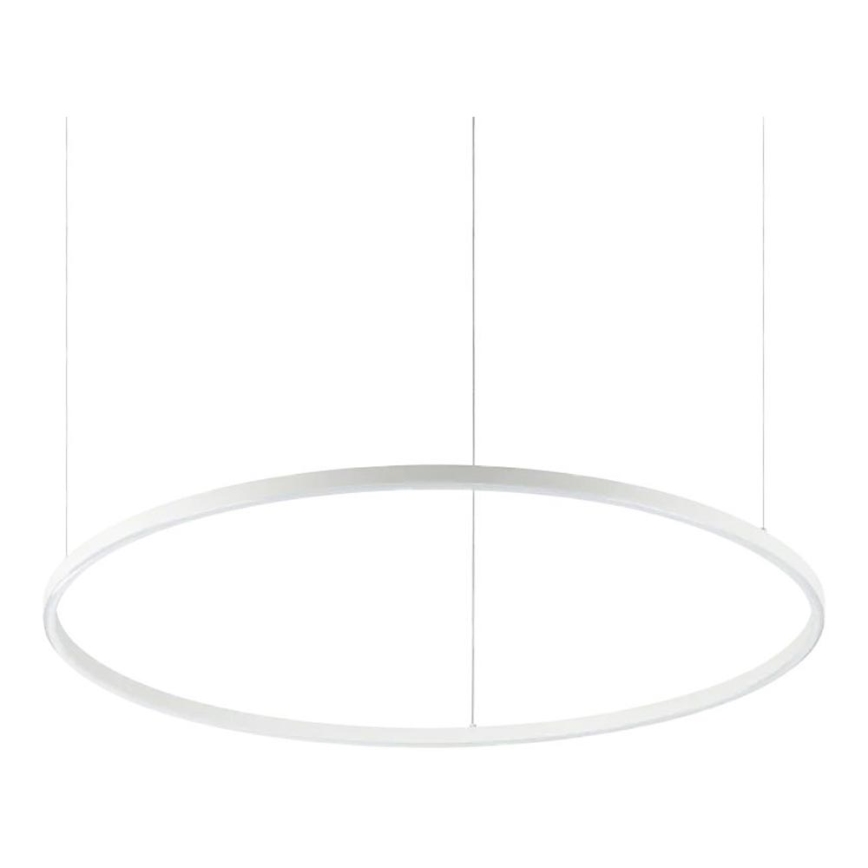 Ideal Lux - Lampadario a sospensione con filo LED dimmerabile ORACLE SLIM LED/42W/230V 4000K diametro 90 cm CRI 90 bianco
