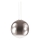 Ideal Lux - Lampadario a sospensione con filo MAPA 1xE27/42W/230V diametro 50 cm grigio/fumé