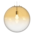 Ideal Lux - Lampadario a sospensione con filo MAPA 1xE27/42W/230V diametro 50 cm oro/fumé