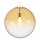 Ideal Lux - Lampadario a sospensione con filo MAPA 1xE27/42W/230V diametro 50 cm oro/fumé