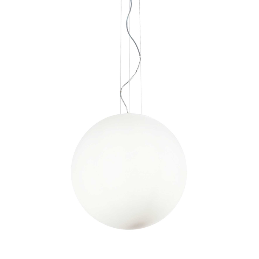 Ideal Lux - Lampadario a sospensione con filo MAPA 1xE27/60W/230V bianco
