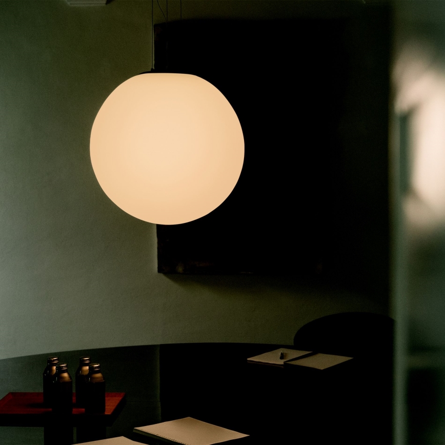 Ideal Lux - Lampadario a sospensione con filo MAPA 1xE27/60W/230V bianco