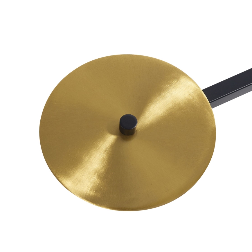 Ideal Lux - Lampadario a sospensione con supporto rigido LED BIRDS 5xG9/3W/230V nero/oro