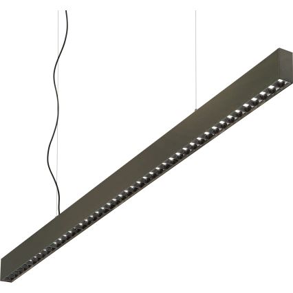 Ideal Lux - Lampadario a sospensione LED su cavo OFFICE LED/30W/230V 4000K CRI 90 nero