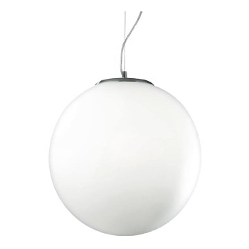Ideal Lux - Lampadario a sospensione su cavo MAPA 1xE27/42W/230V Ø 40 cm bianco