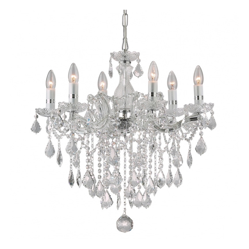 Ideal Lux - Lampadario di cristallo  6xE14/40W/230V
