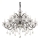 Ideal Lux - Lampadario di cristallo a sospensione con catena COLOSSAL 15xE14/40W/230V diametro 95 cm grigio/cromo lucido