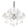 Ideal Lux - Lampadario di cristallo a sospensione con catena COLOSSAL 15xE14/40W/230V diametro 95 cm limpido/cromo lucido