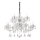 Ideal Lux - Lampadario di cristallo a sospensione con catena CONTINENTAL 12xE14/40W/230V diametro 86 cm limpido