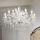Ideal Lux - Lampadario di cristallo a sospensione con catena NAPOLEON 18xE14/40W/230V diametro 96 cm cromo lucido