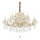 Ideal Lux - Lampadario di cristallo a sospensione con catena NAPOLEON 18xE14/40W/230V diametro 96 cm oro