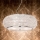 Ideal Lux - Lampadario di cristallo a sospensione PASHA 6xE14/40W/230V diametro 40 cm cromo lucido