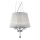 Ideal Lux - Lampadario di cristallo a sospensione PEGASO 3xE14/28W/230V diametro 40 cm cromo lucido