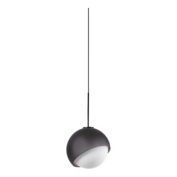 Ideal Lux - Lampadario LED a cavo BLOOM 1xG9/3W/230V diam. 11,5 cm nero