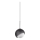 Ideal Lux - Lampadario LED a cavo BLOOM 1xG9/3W/230V diam. 11,5 cm nero
