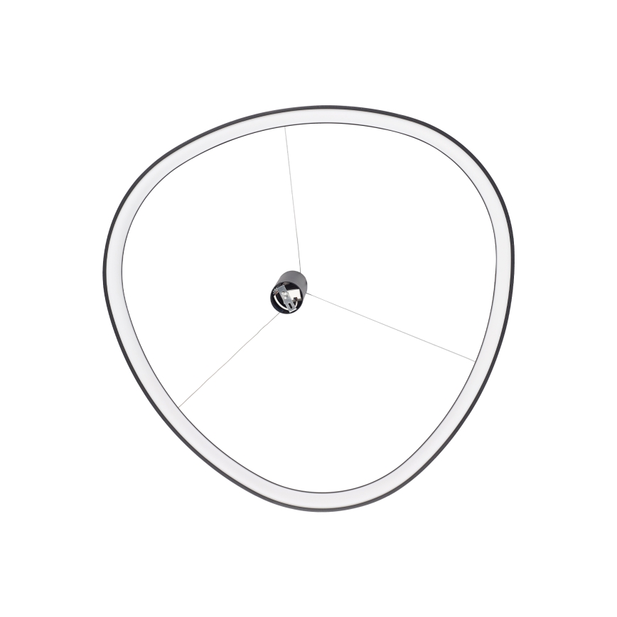 Ideal Lux - Lampadario a sospensione con cavo GEMINI LED/36W/230V 2700K Ø 42,5 cm CRI 90 nero