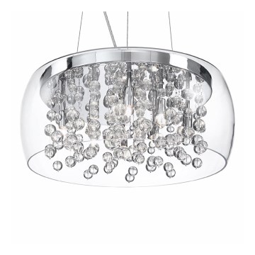Ideal Lux - Lampadario LED a sospensione con cavo 8xG9/3W/230V Ø 50 cm