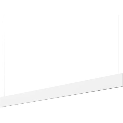 Ideal Lux - Lampadario LED a sospensione con cavo STEEL LED/24W/230V 3000K CRI 90 120 cm bianco