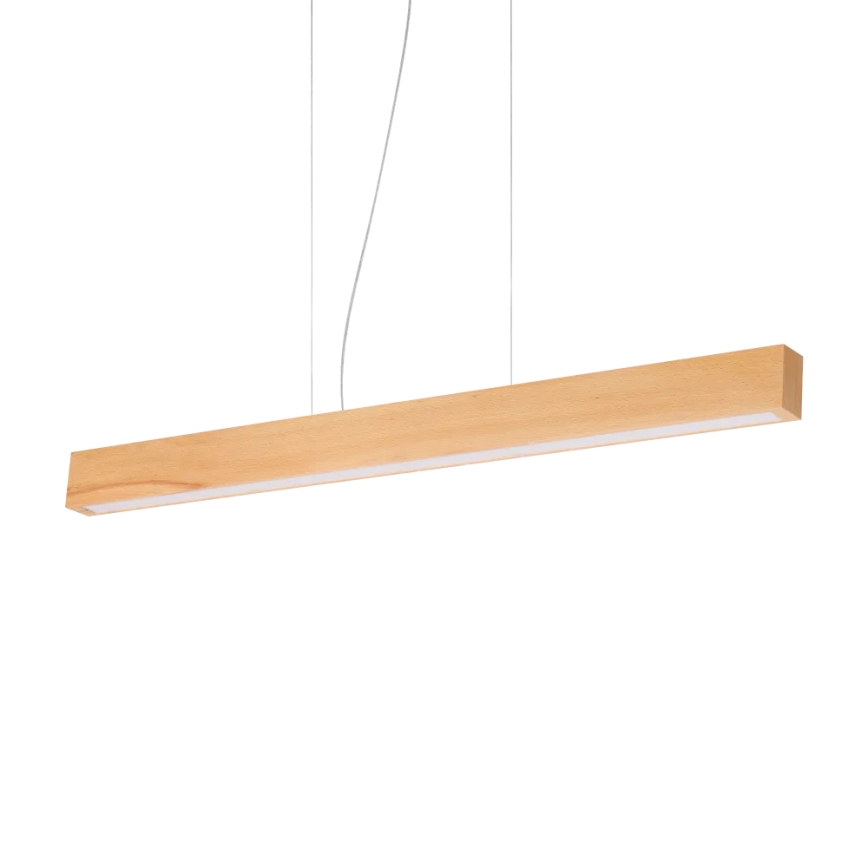 Ideal Lux - Lampadario LED a sospensione con filo CRAFT LED/32W/230V CRI 90 faggio