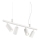 Ideal Lux - Lampadario LED a sospensione con filo DYNAMITE 4xGU10/7W/230V CRI 90 bianco