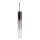 Ideal Lux - Lampadario LED a sospensione con filo FLAM LED/10W/230V diametro 6 cm CRI 90 fumé