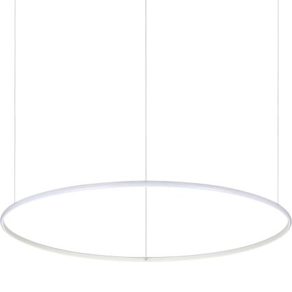 Ideal Lux - Lampadario LED a sospensione con filo HULAHOOP LED/46W/230V 3000K diametro 100 cm CRI 90 bianco
