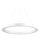 Ideal Lux - Lampadario LED a sospensione con filo ORACLE LED/35W/230V 3000K diametro 70 cm CRI 90 bianco