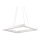 Ideal Lux - Lampadario LED a sospensione con filo ORACLE LED/39W/230V 3000K 60x60 cm bianco