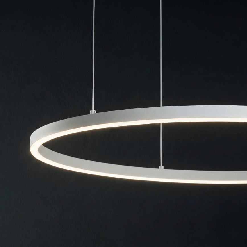 Ideal Lux - Lampadario LED a sospensione con filo ORACLE LED/55W/230V 3000K diametro 90 cm bianco