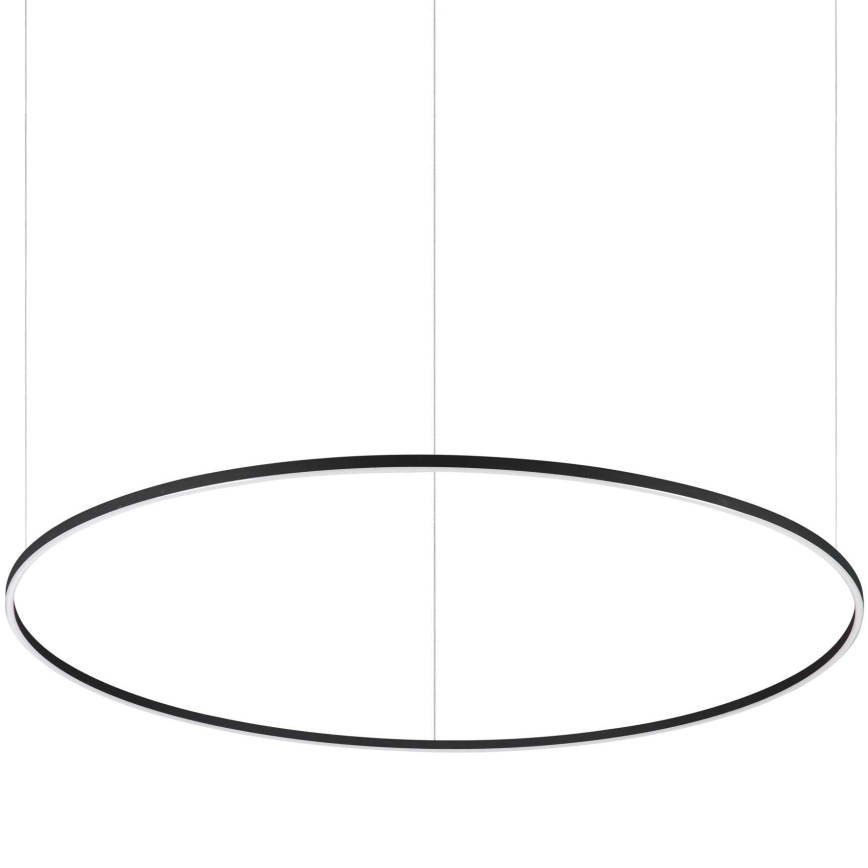 Ideal Lux - Lampadario LED a sospensione con filo ORACLE LED/89W/230V 3000K diametro 150 cm nero
