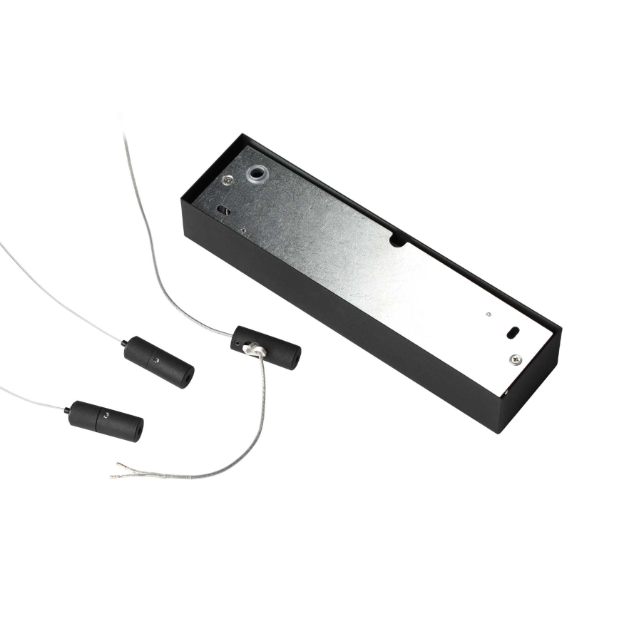 Ideal Lux - Lampadario LED a sospensione con filo ORACLE LED/89W/230V 3000K diametro 150 cm nero