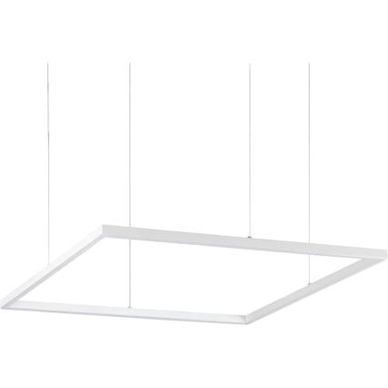 Ideal Lux - Lampadario LED a sospensione con filo ORACLE SLIM LED/41W/230V 3000K 70x70 cm bianco