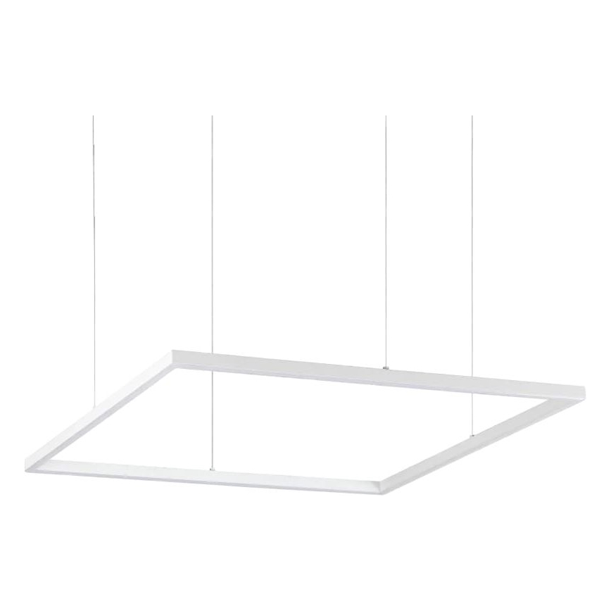 Ideal Lux - Lampadario LED a sospensione con filo ORACLE SLIM LED/41W/230V 3000K 70x70 cm bianco