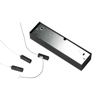 Ideal Lux - Lampadario LED a sospensione con filo ORACLE SLIM LED/41W/230V 3000K 70x70 cm nero