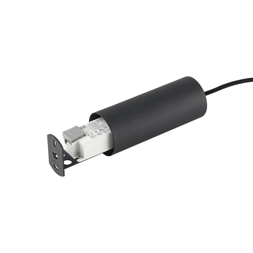 Ideal Lux - Lampadario LED a sospensione con filo ULTRATHIN LED/11,5W/230V CRI 90 nero