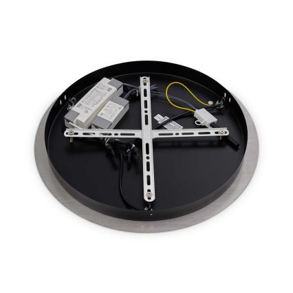 Ideal Lux - Lampadario LED a sospensione con filo UMILE LED/55W/230V diametro 60 cm CRI 90 ottone/bianco