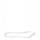 Ideal Lux - Lampadario LED a sospensione con filo WAVES LED/54W/230V CRI 90 bianco