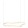 Ideal Lux - Lampadario LED a sospensione con filo WAVES LED/54W/230V CRI 90 ottone