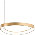 Ideal Lux - Lampadario LED a sospensione su cavo GEMINI LED/36W/230V 2700K Ø 42,5 cm CRI 90 ottone