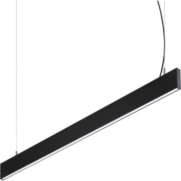 Ideal Lux - Lampadario LED a sospensione su cavo STEEL LED/29W/230V 4000K CRI 90 120 cm nero