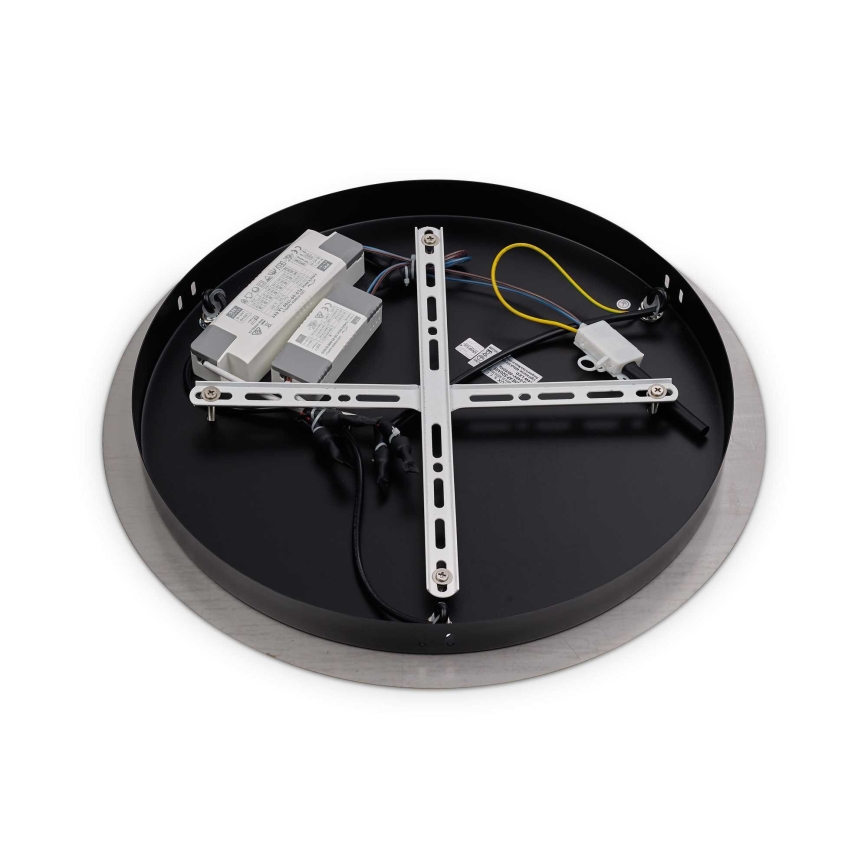 Ideal Lux - Lampadario LED a sospensione su cavo UMILE LED/55W/230V Ø 63 cm CRI 90 ottone/bianco